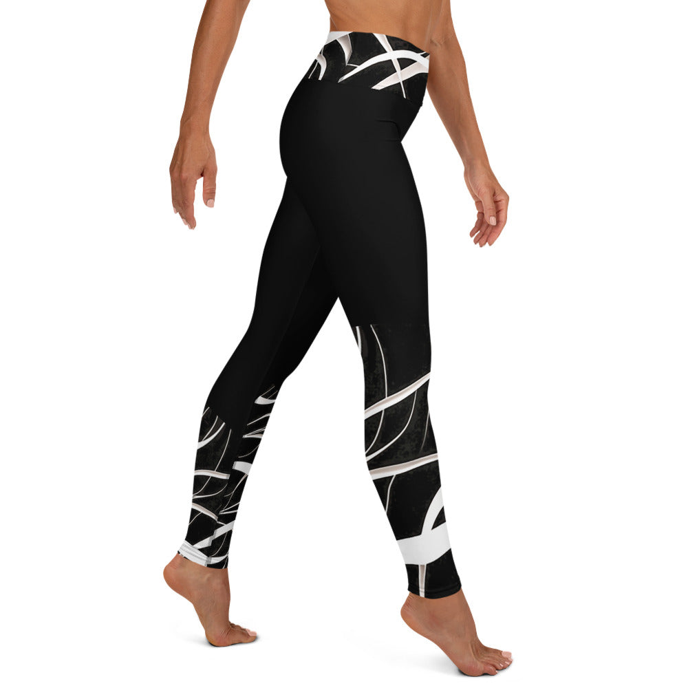 Workout Leggings. Dancewear Tights. Yoga Pants. "La Danza" Streetwear by WickedYo.